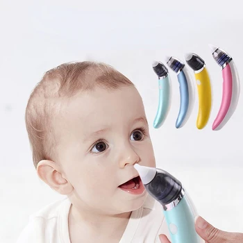 Новый Электрический Детский Назальный Аспиратор Электрический Очиститель Носа Оборудование Для Шмыганья Носом Безопасное Гигиеническое Средство Для Удаления Соплей Из Носа Новорожденных